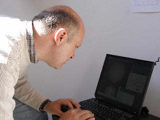 The acquisition software's author - Mr Salvo Massaro
