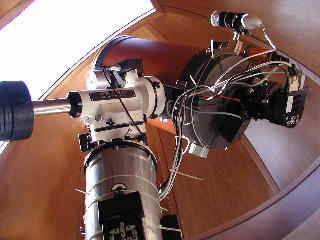 Il telescopio e la cupola